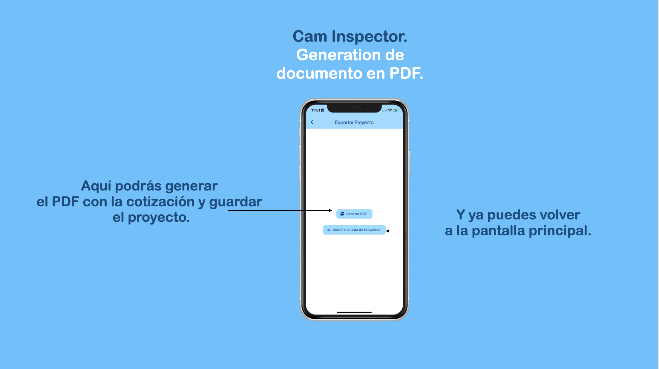 Exportar PDF del proyecto